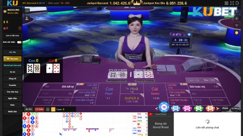 Đôi nét về game Baccarat KUBET