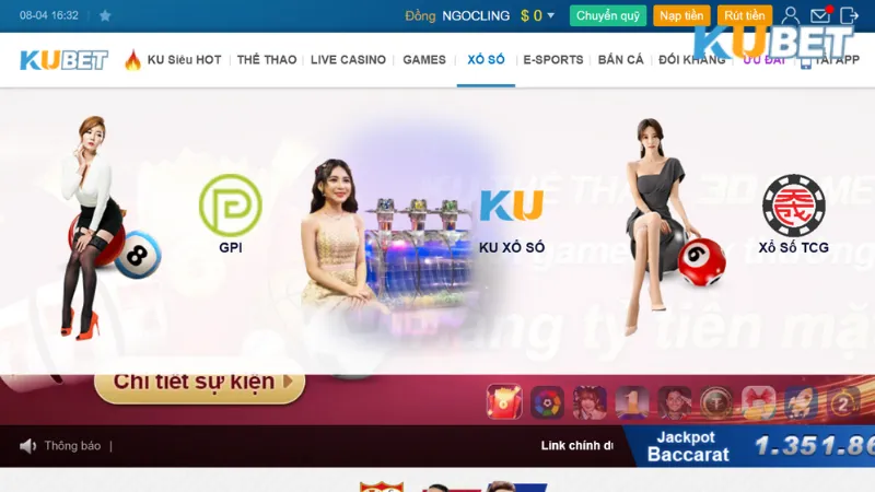 Tổng hợp các loại hình xổ số hấp dẫn trên KUBET