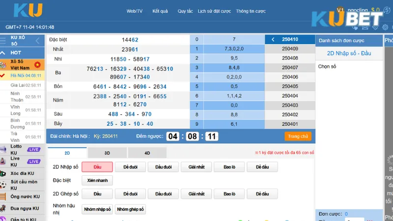 Soi cầu KUBET 3 miền miễn phí, chuẩn xác
