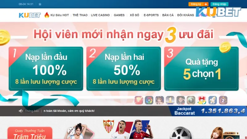 Nhà cái KU BET hiện đang có những chương trình ưu đãi nào?